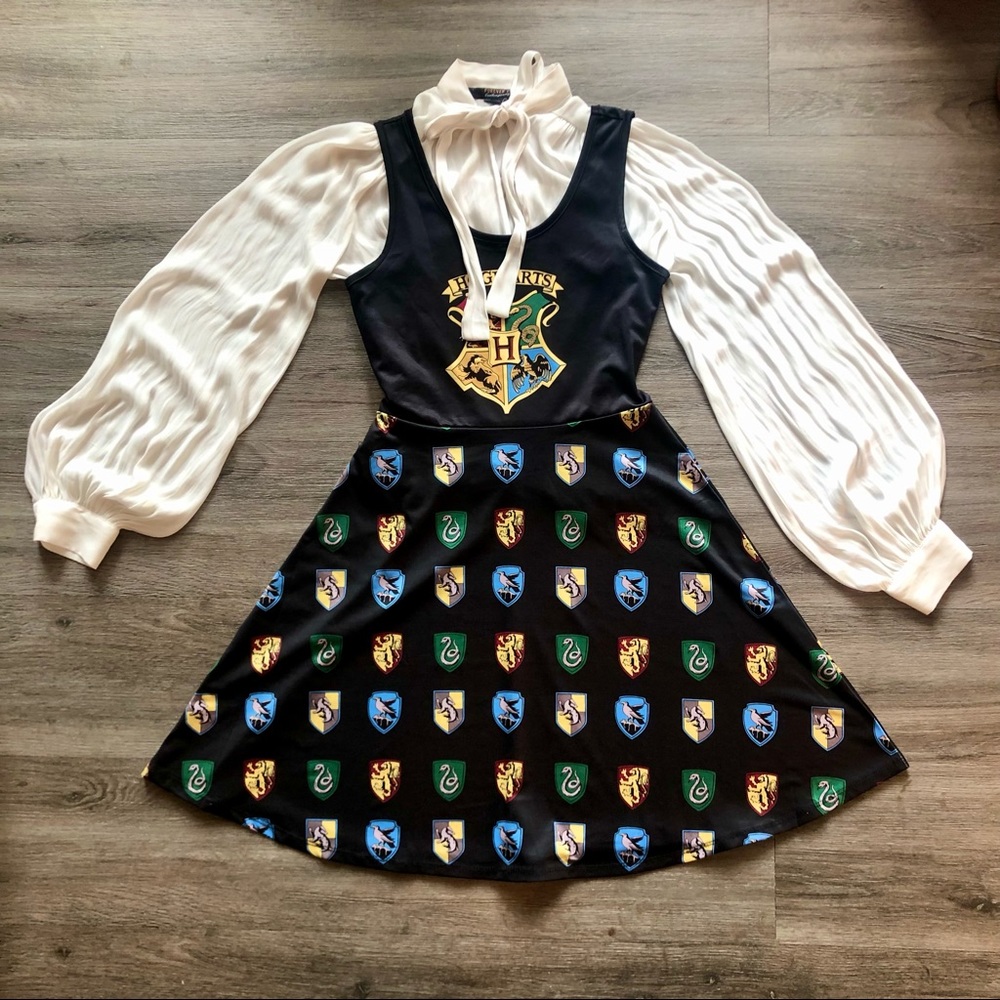 COPY - Harry Potter Sleeveless Skater Dress